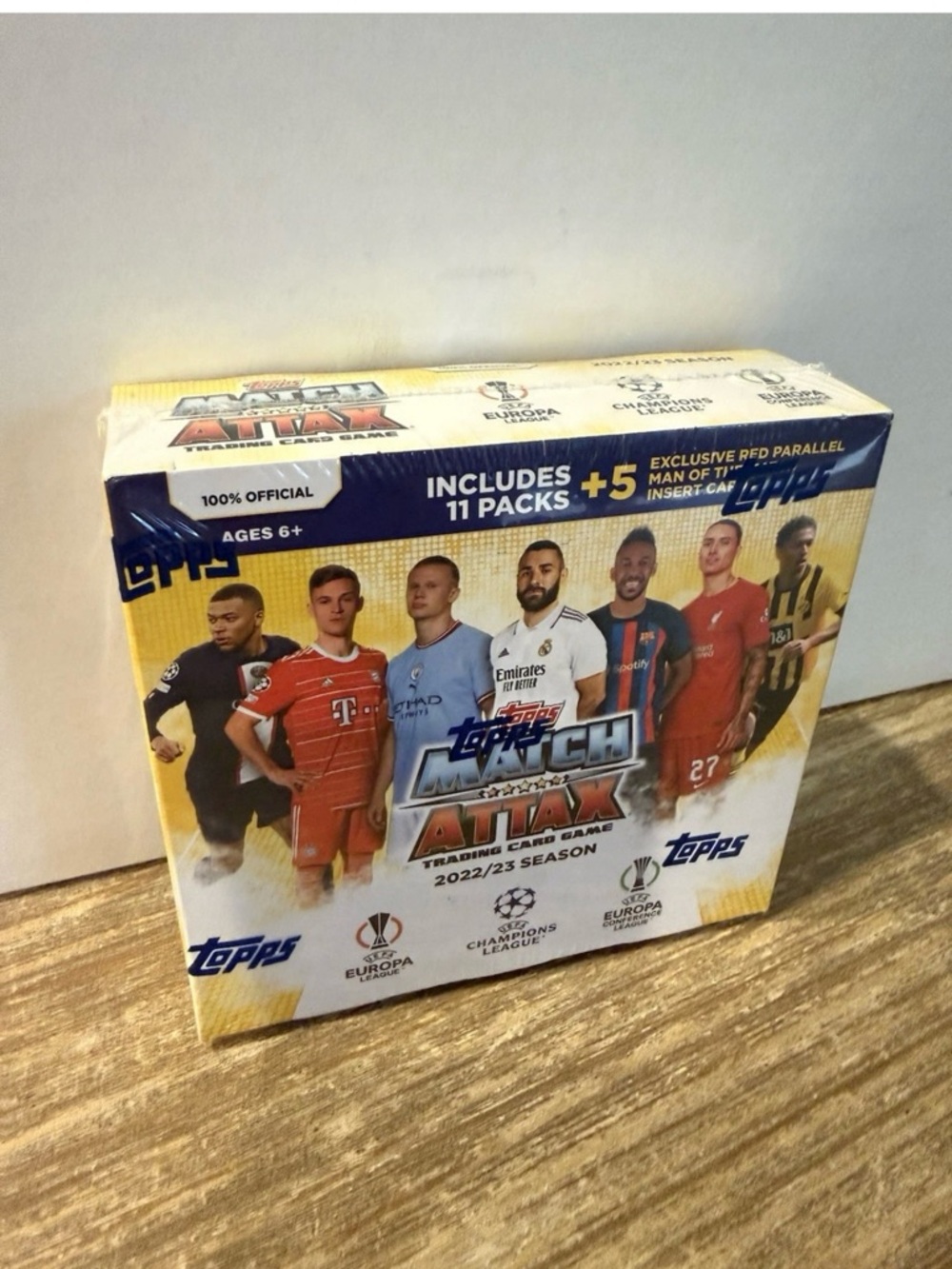 Topps Match Attax 2022/23 Box - Yellow/Blue/White